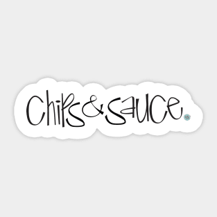 Chips & Sauce Sticker
